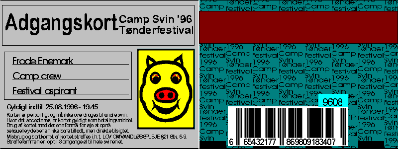 ID-kort fra 1996